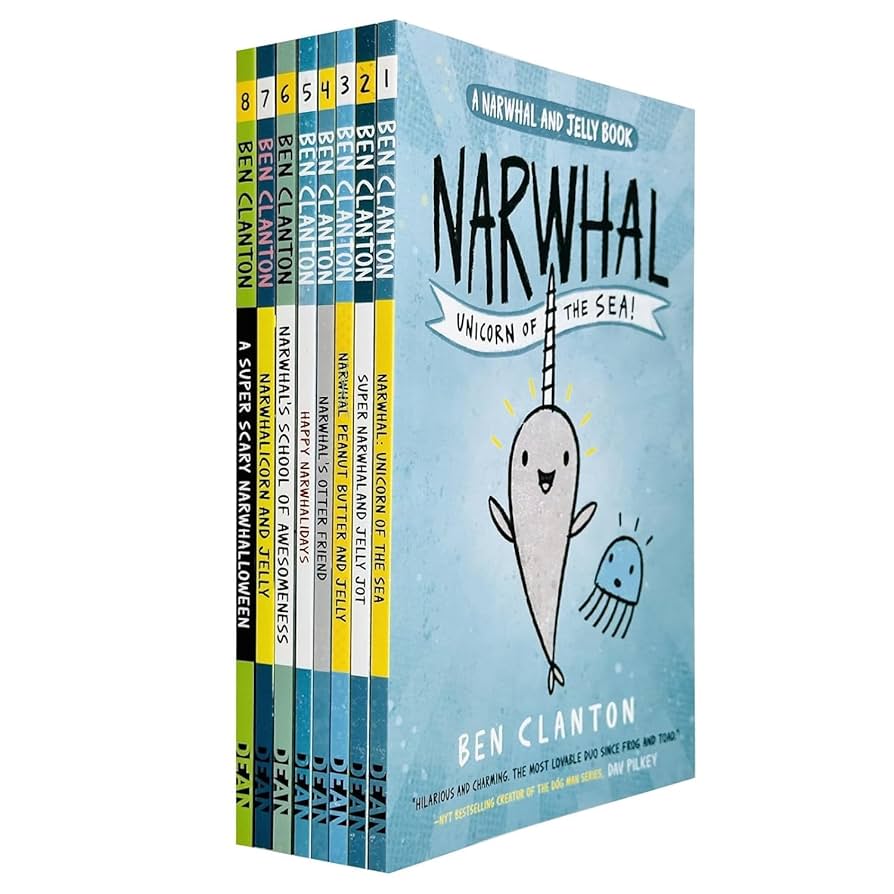 Narwhal and Jelly Book 英語グラフィックノーブル8冊正規品 Amazon | Narwhal and Jelly Book 英語グラフィックノーブル8冊